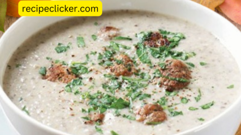 Creamy Mushroom Soup Recipe