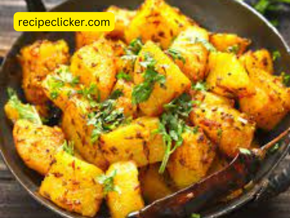 Uttarakhand, Aloo Ke Gutke with Chapati Recipe