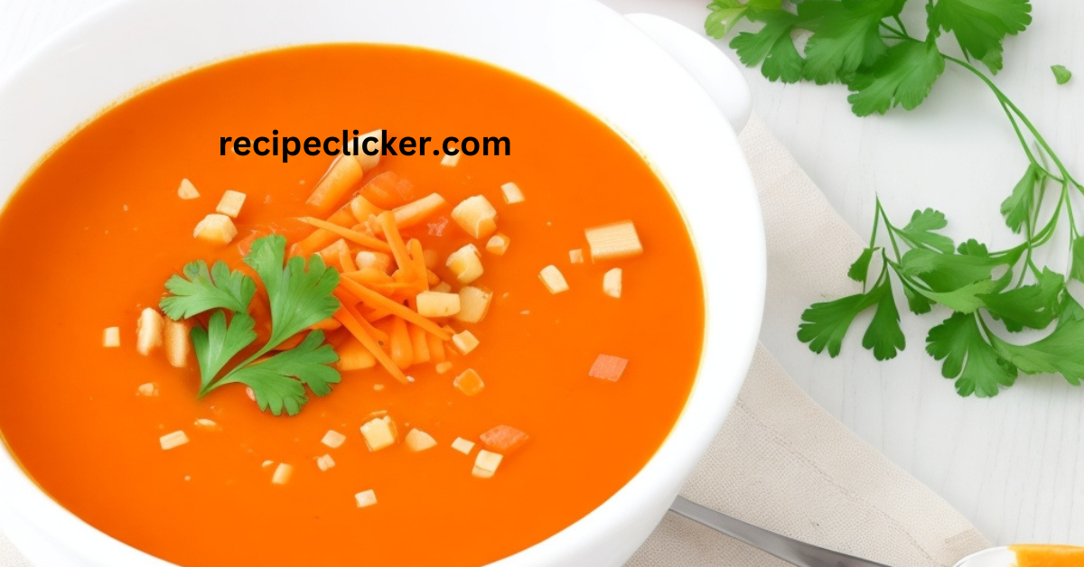 How to Make-Carrot Ginger Soup recipeclicker.com