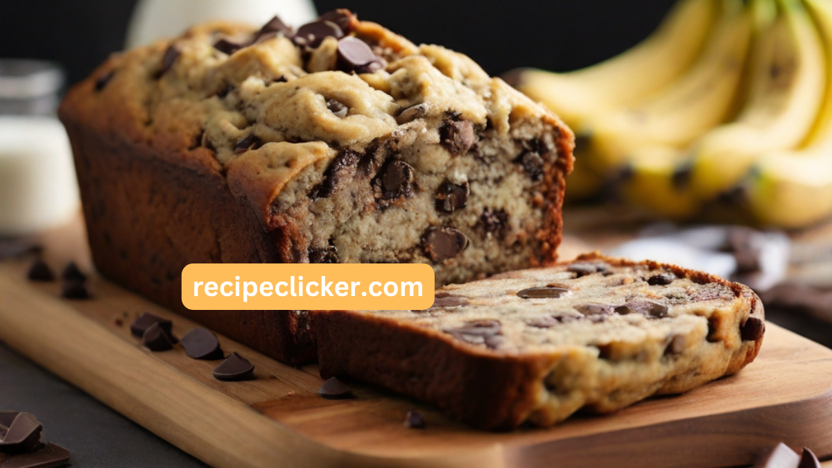 super moist chocolate chip banana bread recipeclicker.com